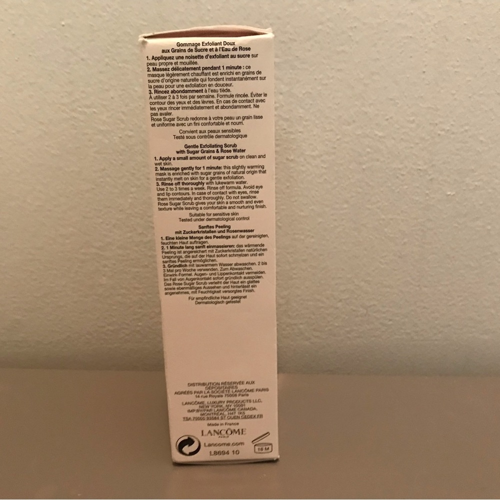 Lancôme Rose Sugar Scrub - Picture 3 of 3